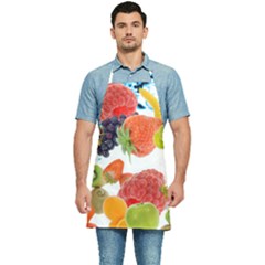 Fruits, Drip, Fruit, Paint, Spring Kitchen Apron