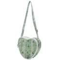 Green Christmas Trees, Cute, Doodle Heart Shoulder Bag View1