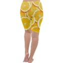 Oranges, Orange, Fruits Cropped Leggings  View4