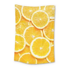 Oranges, Orange, Fruits Small Tapestry