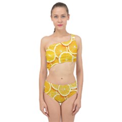 Oranges, Orange, Fruits Spliced Up Two Piece Swimsuit