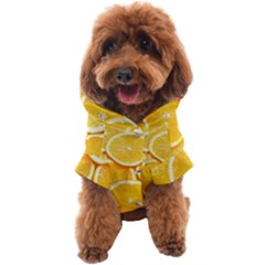 Oranges, Orange, Fruits Dog Coat