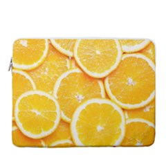 Oranges, Orange, Fruits 15  Vertical Laptop Sleeve Case With Pocket by kyorashop23