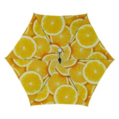 Oranges, Orange, Fruits Automatic Folding Umbrella With Case (small) by kyorashop23