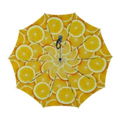 Oranges, Orange, Fruits Automatic Folding Umbrella With Case (large) by kyorashop23