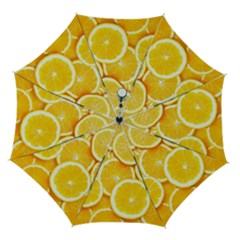 Oranges, Orange, Fruits Automatic Folding Umbrella With Case (medium) by kyorashop23