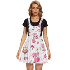 Pink Woodland Animals, Koteto Apron Dress