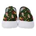 Texture, Pattern, Red, Craciun, Christmas, Hat, Santa, Green Women s Slip On Sneakers View4