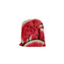 Watermelon, Fruit, Green, Red Drawstring Pouch (XS) View1