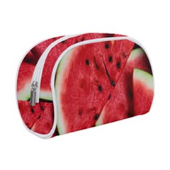 Watermelon, Fruit, Green, Red Make Up Case (small)