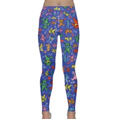 Grateful Dead Dancing Bears Pattern Classic Yoga Leggings