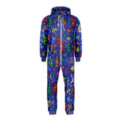 Grateful Dead Dancing Bears Pattern Hooded Jumpsuit (kids)