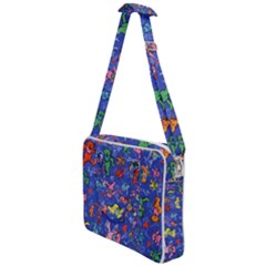 Grateful Dead Dancing Bears Pattern Cross Body Office Bag