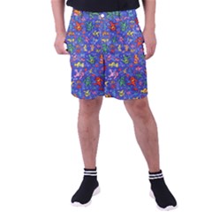 Grateful Dead Dancing Bears Pattern Men s Pocket Shorts by Salmanaz77