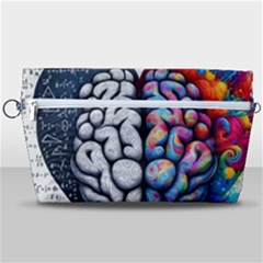 Brain Heart Math Handbag Organizer by Salmanaz77