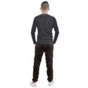 Geometric Abstract Pattern Line Men s Jogger Sweatpants View2