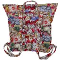 Pattern Kitten Christmas Buckle Up Backpack View3