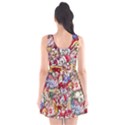 Pattern Kitten Christmas Scoop Neck Skater Dress View2