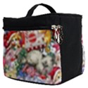 Pattern Kitten Christmas Make Up Travel Bag (Small) View2