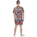 Pattern Kitten Christmas Men s Mesh T-Shirt and Shorts Set View2