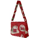 Christmas New Year Seamless Pattern Full Print Messenger Bag (S) View2