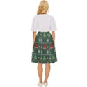 Beautiful Knitted Christmas Pattern Classic Short Skirt View4