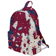 Flat Design Christmas Pattern Collection Art The Plain Backpack