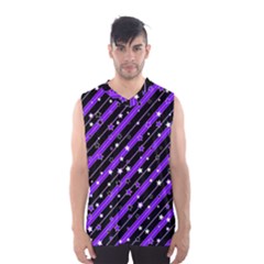 Christmas Paper Star Texture Men s Basketball Tank Top