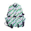 Christmas Paper Stars Pattern Texture Background Colorful Colors Seamless Carry-on Double Buckle Travel Backpack View2