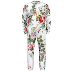 Floral Elements Peony Chinese Rose Onepiece Jumpsuit (men)