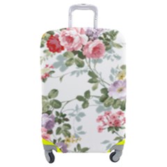 Floral Elements Peony Chinese Rose Luggage Cover (medium)