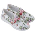 Floral Elements Peony Chinese Rose Women s Lightweight Slip Ons View3