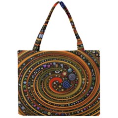 Swirl Vortex Emoji Cyclone Motion Art Mini Tote Bag