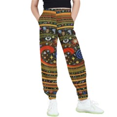 Swirl Vortex Emoji Cyclone Motion Art Kids  Joggers