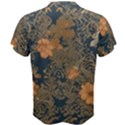 Seamless Pattern Patterns Leaves Vintage Men s Cotton T-Shirt View2