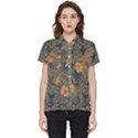 Seamless Pattern Patterns Leaves Vintage Short Sleeve Pocket Shirt View1