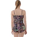 Spanish Gothic Girls Pattern Babydoll Tankini Set View2