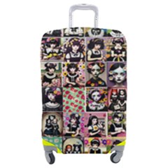 Spanish Gothic Girls Pattern Luggage Cover (medium) by patterns123