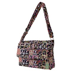 Spanish Gothic Girls Pattern Full Print Messenger Bag (m)