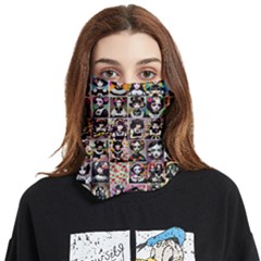 Spanish Gothic Girls Pattern Face Covering Bandana (two Sides)