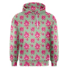 Retro 1880s Flowers Pattern 11 Men s Overhead Hoodie