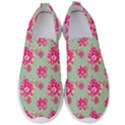 Retro 1880s Flowers Pattern 11 Men s Slip On Sneakers View1