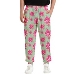 Retro 1880s Flowers Pattern 11 Men s Elastic Waist Pants