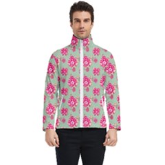 Retro 1880s Flowers Pattern 11 Men s Bomber Jacket