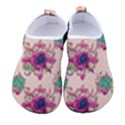 Retro 1880s Flowers Pattern 10 Women s Sock-Style Water Shoes View1