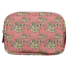 Retro 1880s Flowers Pattern 12 Make Up Pouch (small) by patterns123