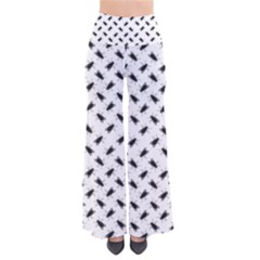 Fly Phot Motif Seamless Black And White Pattern So Vintage Palazzo Pants