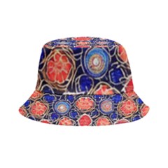 Retro Geometric Shapes And Flowers 3 Inside Out Bucket Hat