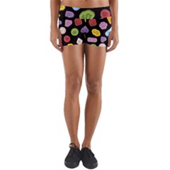 Ecstasy Pills Pattern Yoga Shorts