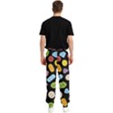 Ecstasy pills pattern Men s Elastic Waist Pants View2